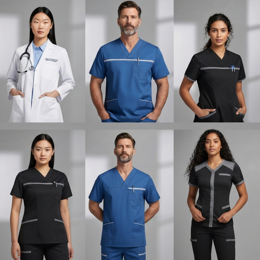 Uniformes profissionais de qualidade